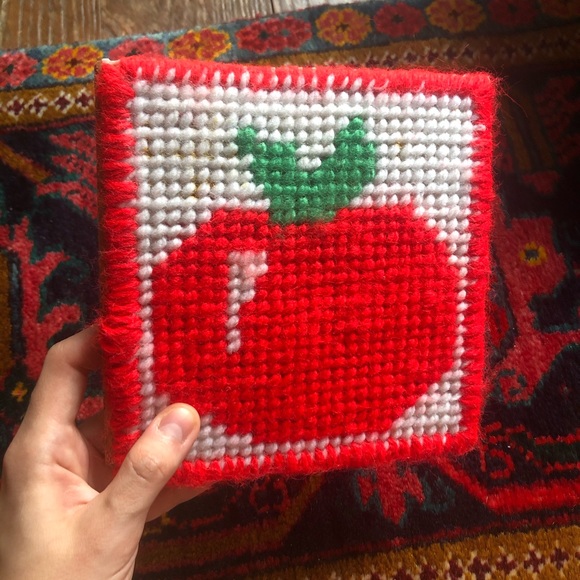 🍎 Apple Pot Holder Handmade 🍎 - Picture 3 of 6